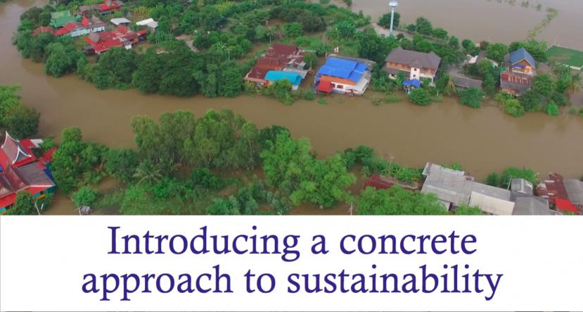 Introducing a concrete approach to sustainability